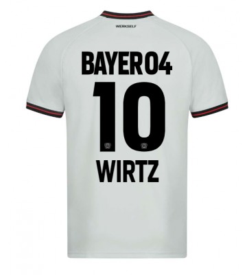 Bayer Leverkusen Florian Wirtz #10 Udebanetrøje 2023-24 Kort ærmer